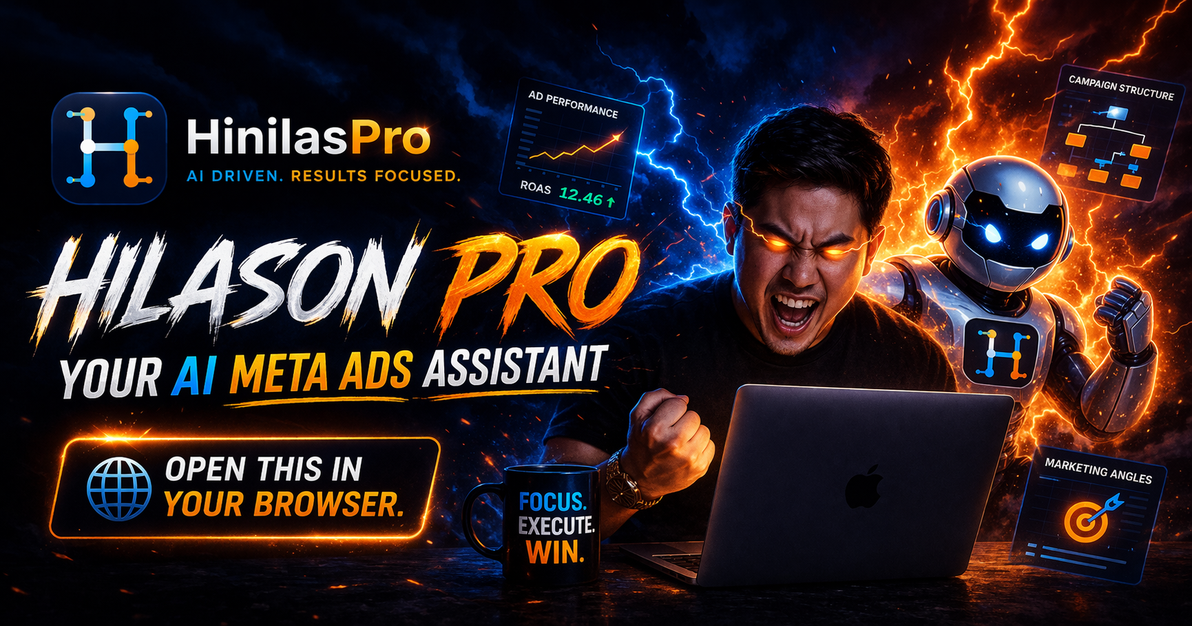 Hinilas Pro logo